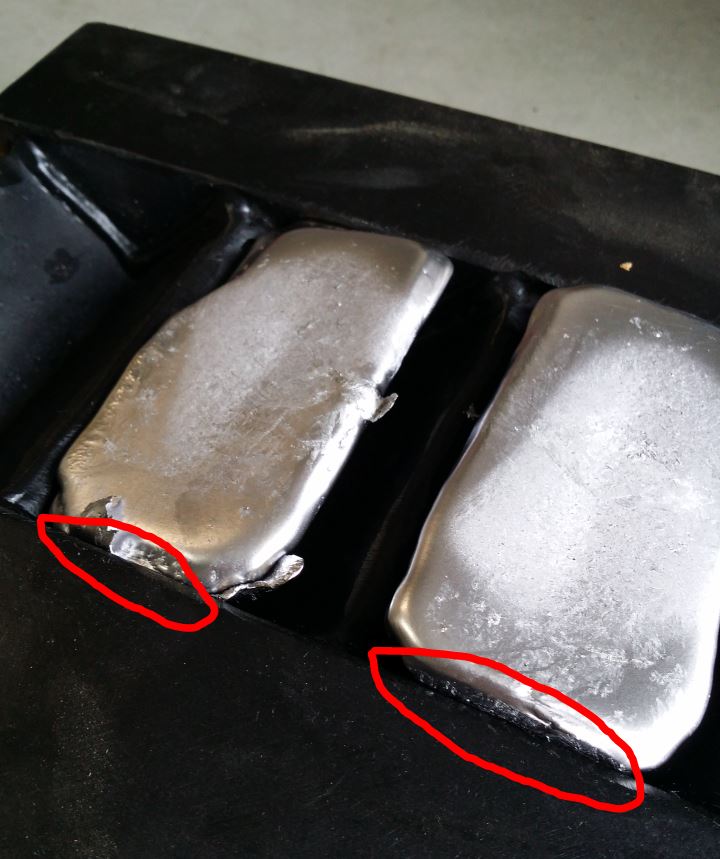 DIY ingot molds